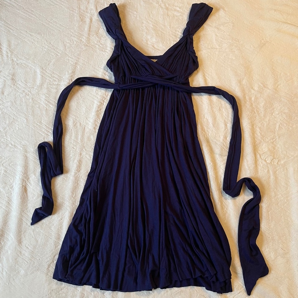C. Kier Purple dress Size S